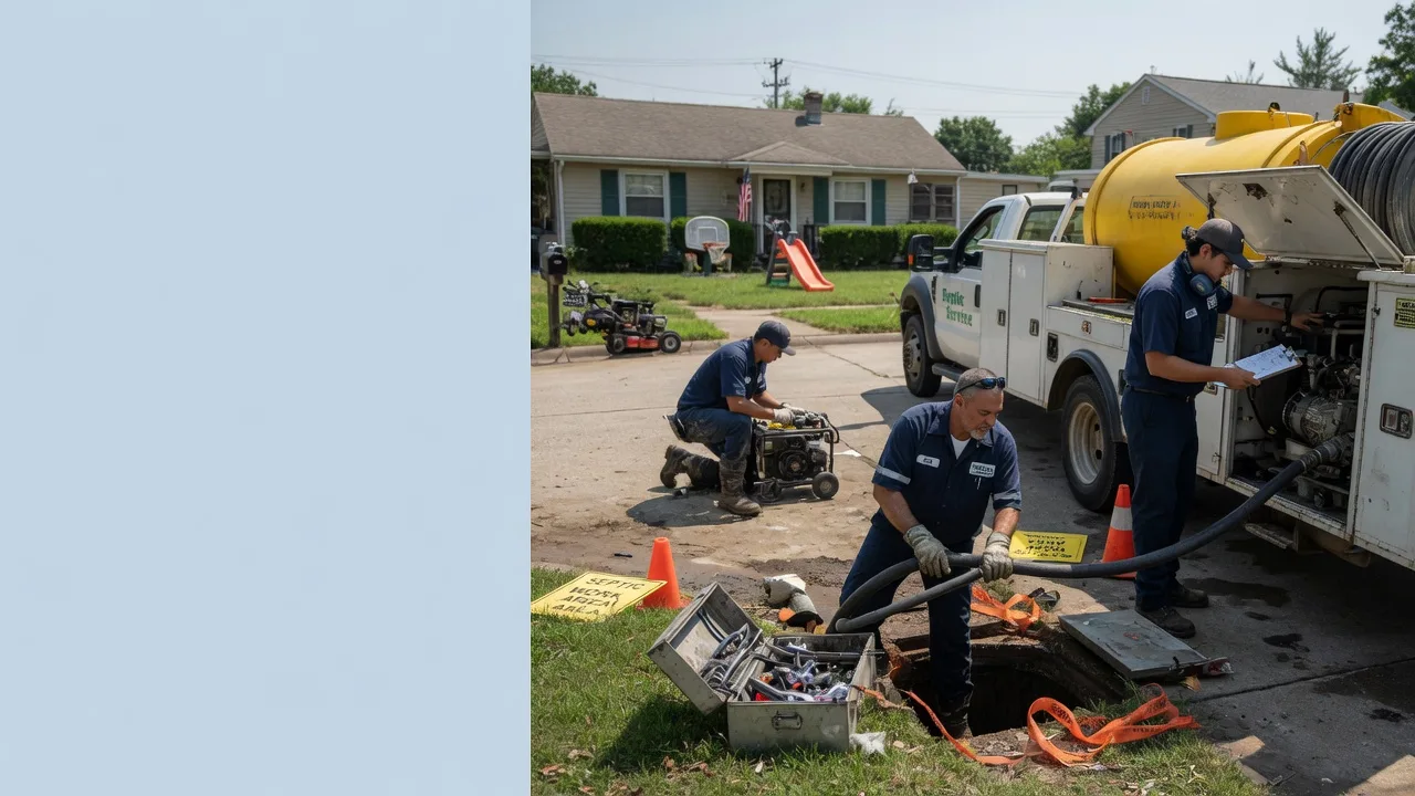 Septic Tank Pumping in Grandview, MO near me